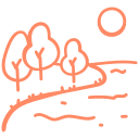 Illustration de paysage naturel